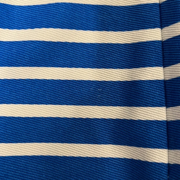 NWT J.Crew Colorblock Striped Skirt Navy, Blue, & White Size 2 - Picture 4 of 8